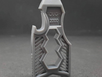3D printed multi-tool with 3DDevice Formlabs Tough 2000 resin for engineering applications.