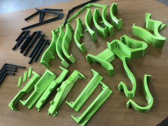 3D printed fly tying components, crab and shrimp lure parts