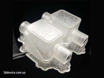 3D printed flexible part, elastic component from Formlabs Flexible 80A Resin