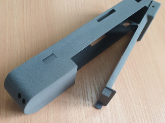 3D printed industrial SLS part with complex geometry from 3DDevice.