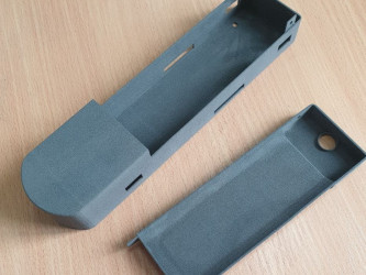 3D printed SLS housing by 3DDevice for a Bowden Speed Loader.