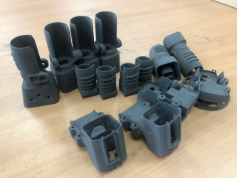 SLS 3D printed drone parts