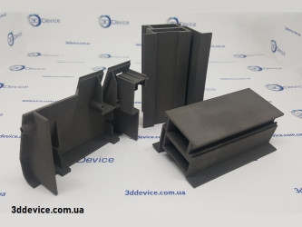 3D printed SLS parts by 3DDevice for industrial prototyping and production.