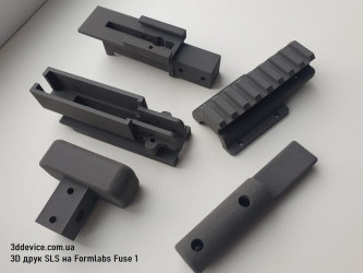 SLS 3D printed housing prototypes from Formlabs Fuse 1+ 30W by 3DDevice.