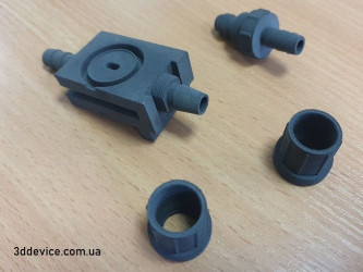 SLS 3D printed samples for industrial and engineering applications by 3DDevice.