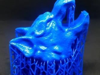 SLA 3D-печать из ювелирной смолы Formlabs Castable Wax 40