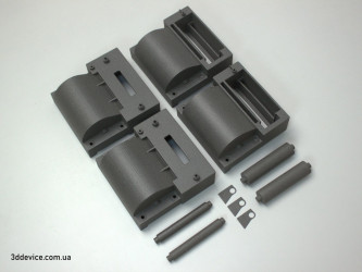 3D printing SLS roller elements Formlabs Fuse, Nylon 12 powder