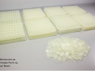 Medium-batch production with Formlabs Formlabs Clear Resin on an SLA 3D printer