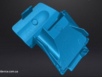 3D-сканування деталі складної форми на замовлення в Україні