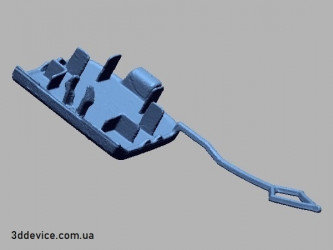 Скан 3D заглушки до Volkswagen