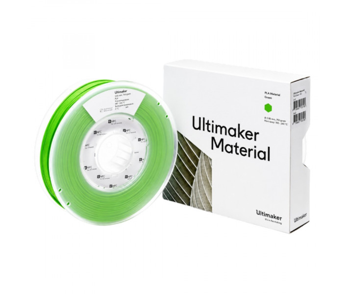 PLA пластик UltiMaker 2.85 мм 0.75 кг Зелений