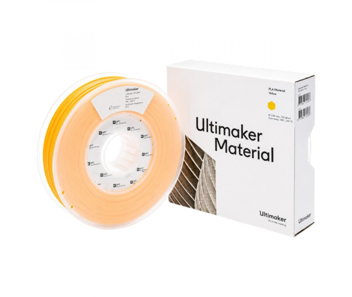 PLA пластик UltiMaker 2.85 мм 0.75 кг Желтый