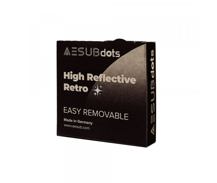 AESUB Мітки для 3D сканування AESUBdots high reflective retro easy, 6мм 3000 шт