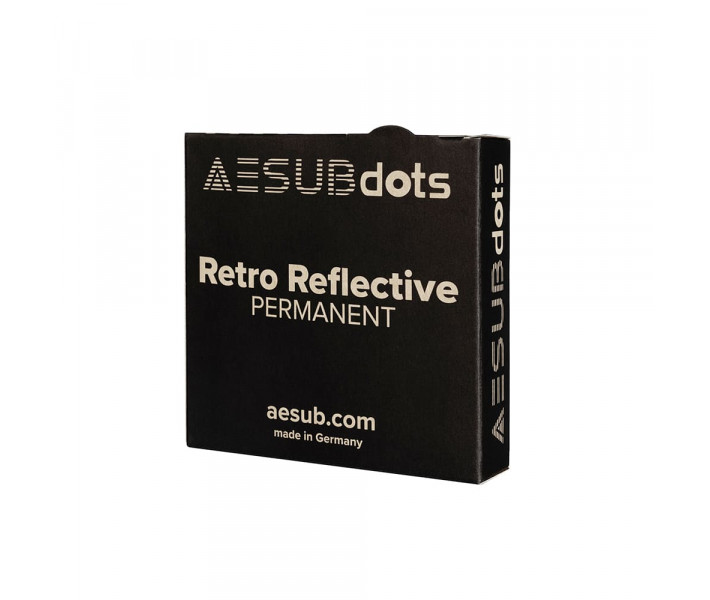 AESUB Мітки для 3D сканування AESUBdots high reflective retro permanent, 3мм 3000 шт