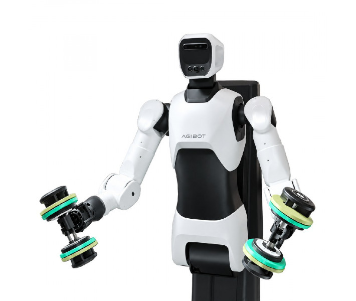 Колесный робот-гуманоид AgiBot G2 Max