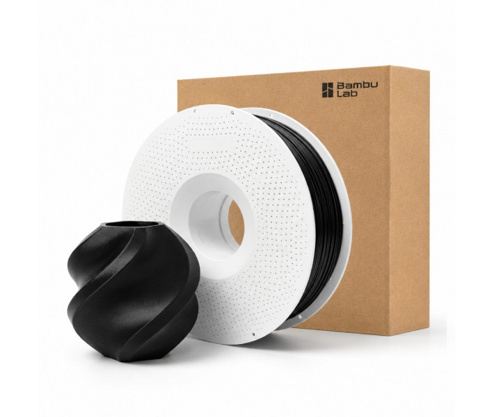 PLA пластик Bambu Lab 1.75 мм 1 кг Черный
