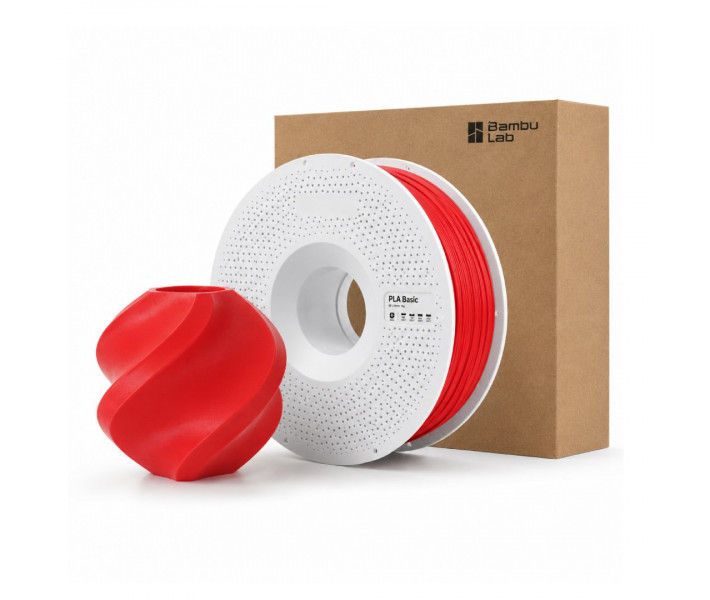PLA пластик Bambu Lab 1.75 мм 1 кг Красный