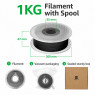 PLA пластик Bambu Lab 1.75 мм 1 кг Черный