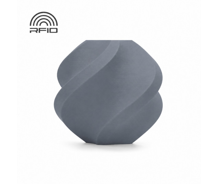 PLA пластик Bambu Lab Matte 1.75 мм 1 кг Попелястий Сірий
