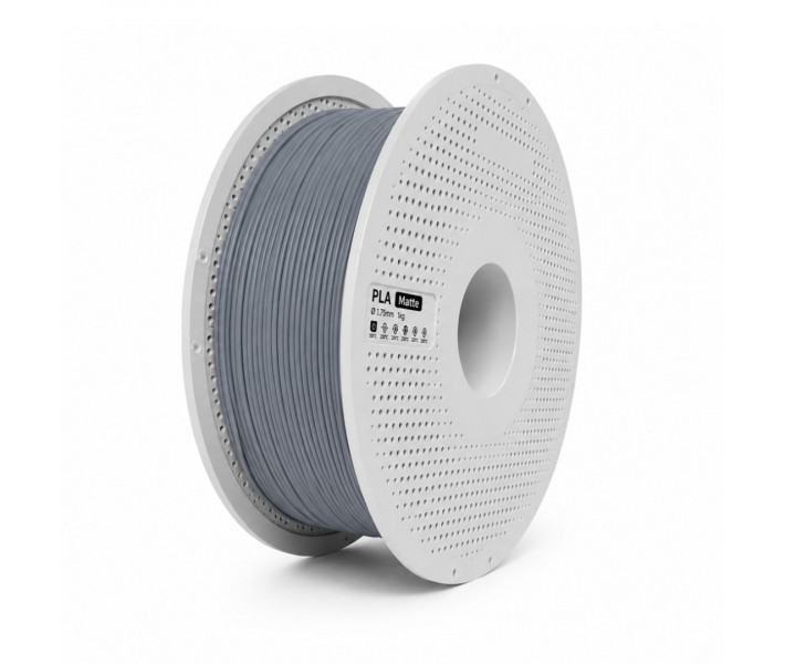 PLA пластик Bambu Lab Matte 1.75 мм 1 кг Попелястий Сірий
