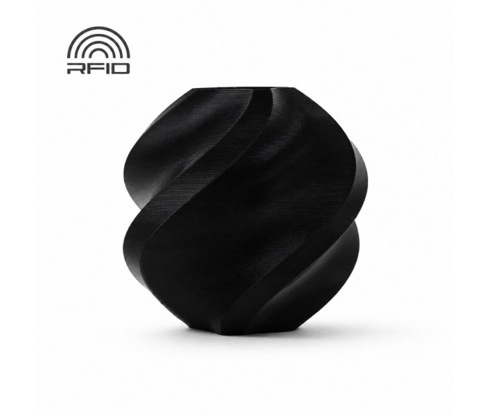 PLA пластик Bambu Lab 1.75 мм 1 кг Черный | Без катушки