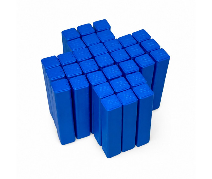 PLA пластик Bambu Lab 1.75 мм 1 кг Синий | Без катушки