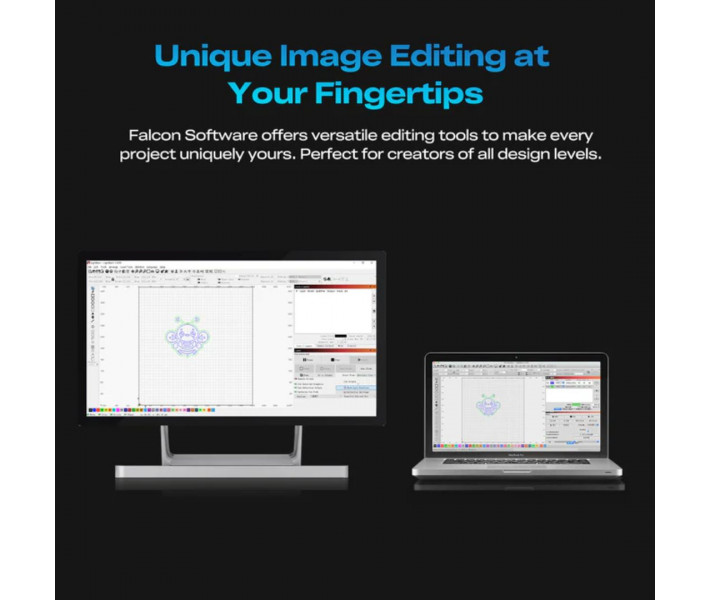 Лазерний гравер-різак Creality Falcon2 Pro S 40W