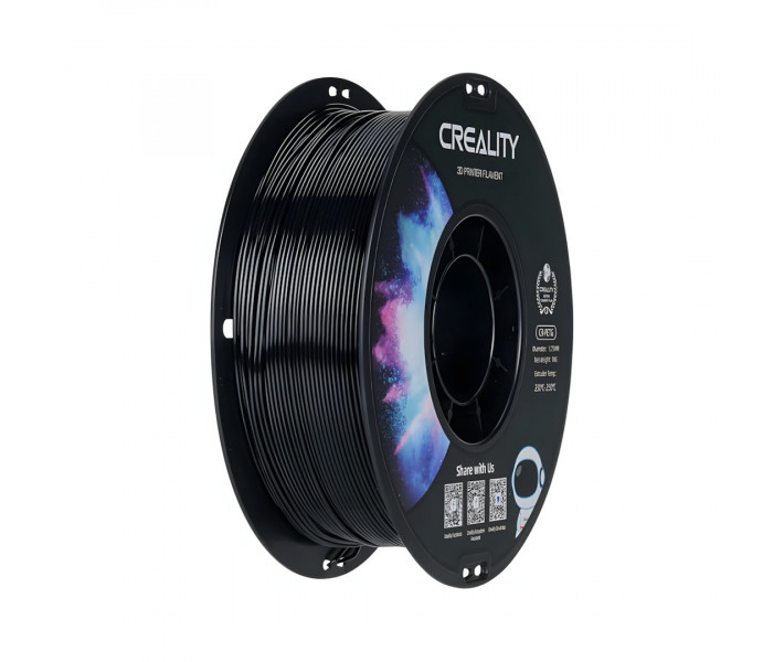 PETG пластик Creality 1.75 мм 1 кг Чорний