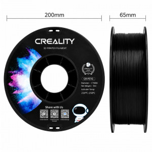 PETG пластик Creality 1.75 мм 1 кг Черный