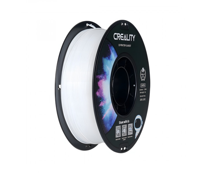 PETG пластик Creality 1.75 мм 1 кг Білий