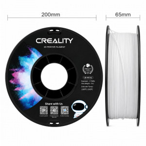 PETG filament Creality 1.75 mm 1 kg White