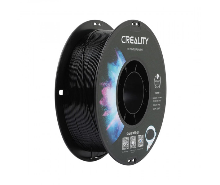 TPU 95A пластик Creality 1.75 мм 1 кг Чорний