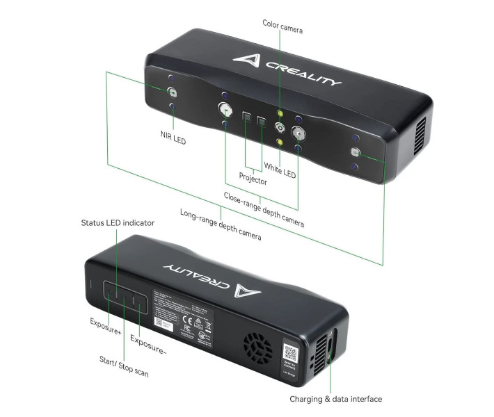 3D сканер Creality Otter Lite Basic