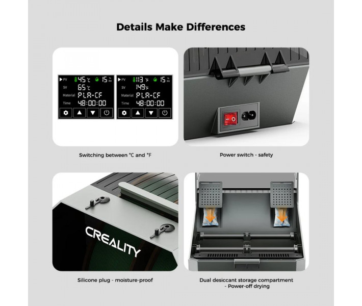 Сушарка для філаменту Creality Space Pi Plus