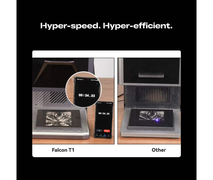 Лазерний гравер-різак Falcon T1 Fiber 20W