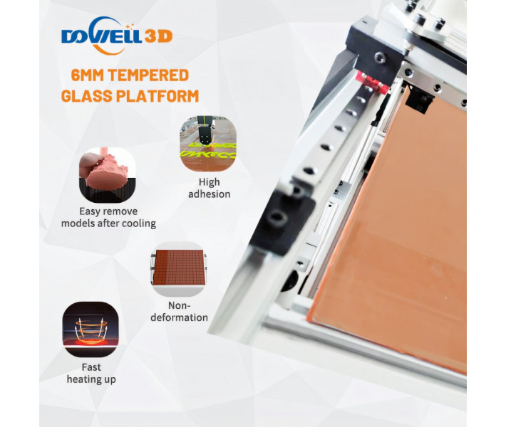 3D-принтер DOWELL 3D DM6 Plus | Відкрита Рама