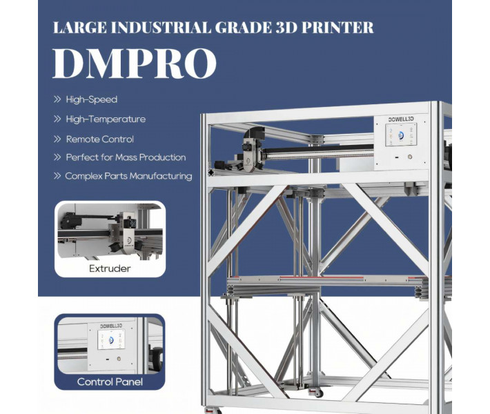 3D-принтер DOWELL 3D DM 12 Pro | Відкрита Рама