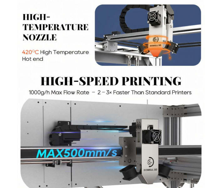 3D-принтер DOWELL 3D DM 12 Pro | Відкрита Рама