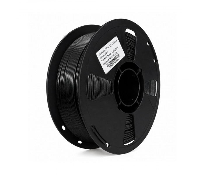 PETG CF пластик Farm 3D 1 кг 1.75 мм Чорний