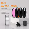 PETG пластик Farm 3D 1 кг 1.75 мм Сірий