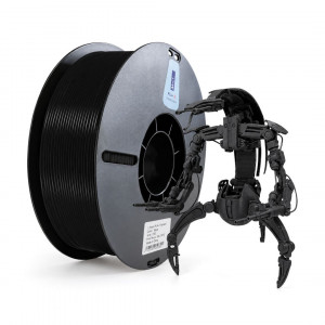 PLA CF10 пластик Farm 3D 1 кг 1.75 мм Чорний