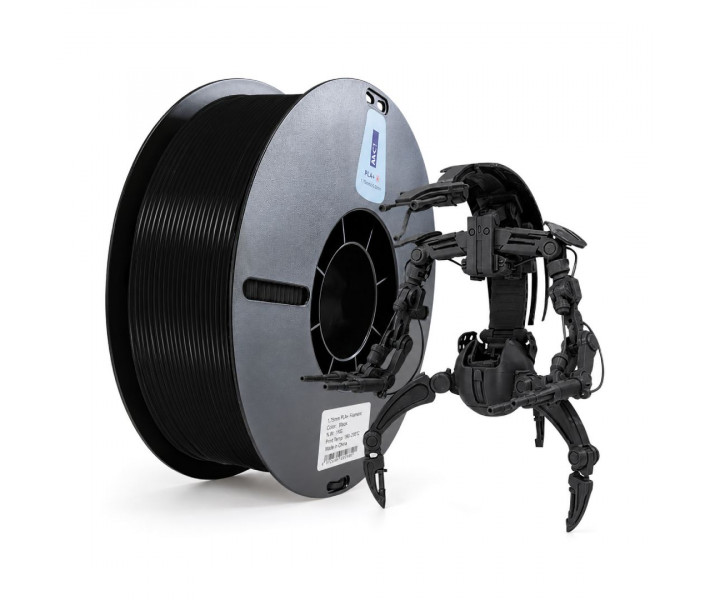 PLA CF10 пластик Farm 3D 1 кг 1.75 мм Чорний