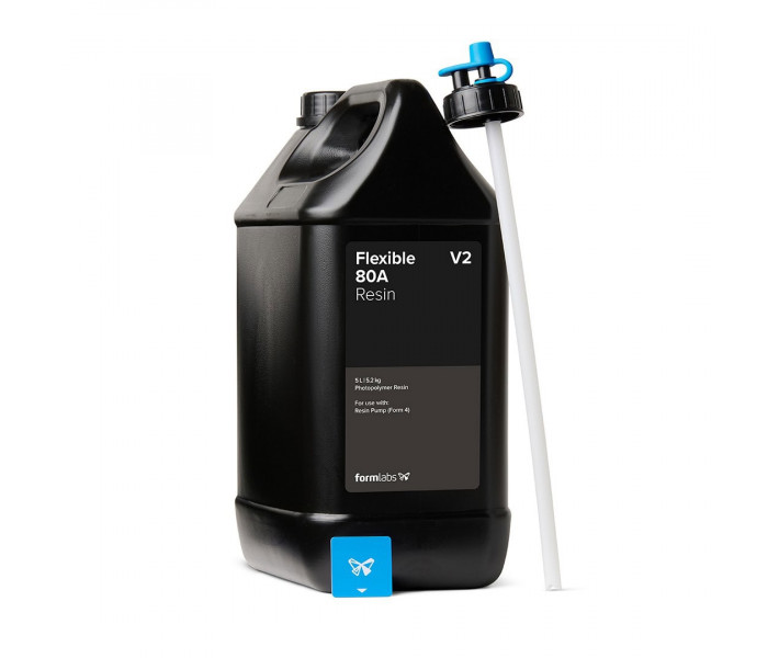 Смола Formlabs Flexible 80A V2 Resin для Form 4, 5 л