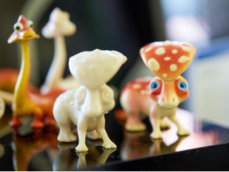 3D-печать из смолы на принтере Formlabs с окрашиванием