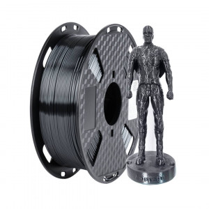 PLA SILK пластик Klema 1 Кг 1,75 мм Черный