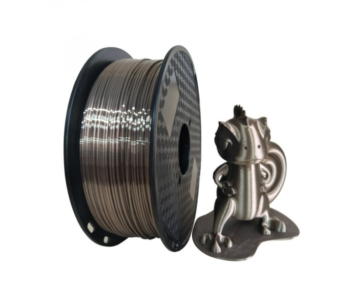 PLA SILK пластик Klema 1 Кг 1,75 мм Бронзовый