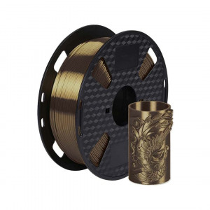 PLA SILK plastic Klema 1 Kg 1.75 mm Dark gold