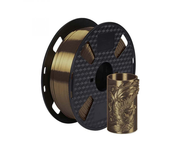 PLA SILK plastic Klema 1 Kg 1.75 mm Dark gold