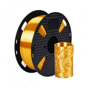 PLA SILK пластик Klema 1 Кг 1,75 мм Золотой