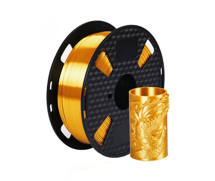 PLA SILK пластик Klema 1 Кг 1,75 мм Золотой